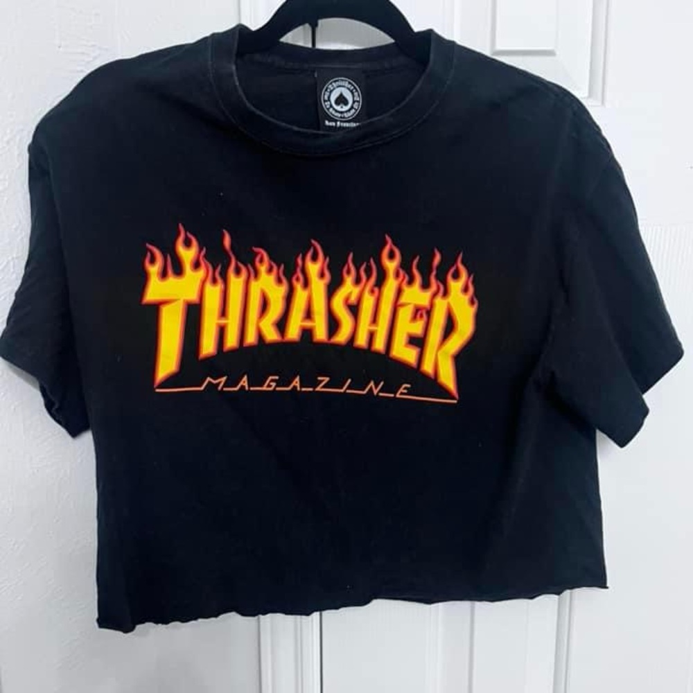 Cropped Thrasher Tshirt